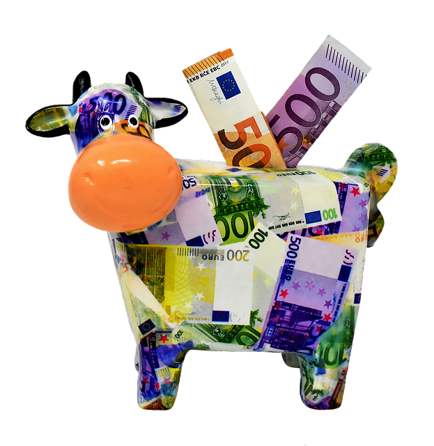piggy bank, money, cow, dollar bill, 500 euro, 50 euro, save up, ceramic, economical, fun, save money, finance, porcelain, euro, isolated, exemption, cropping, cut out, cutting out, piggy bank, piggy bank, piggy bank, piggy bank, piggy bank